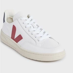 Extra White Veja Marsala Nautico V-12 Sneakers. Size 42, w size 11.5 and men’s 9